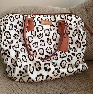Leopard purse